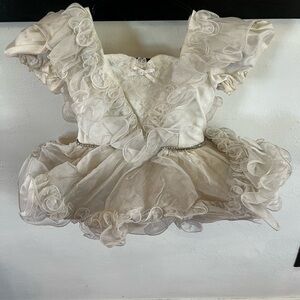 Elegant 1990s flower girl dress